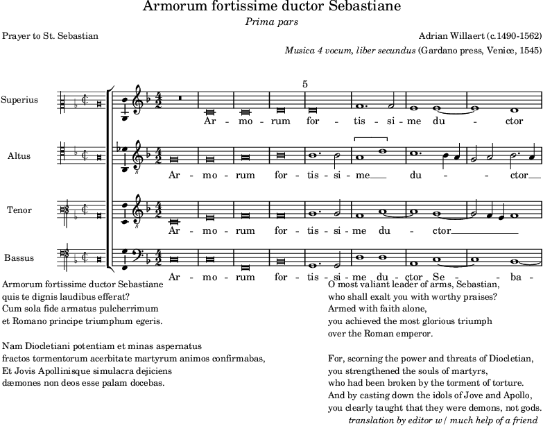 preview of first system of score