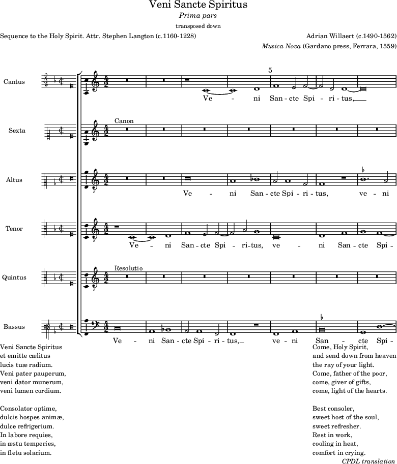 preview of first system of score