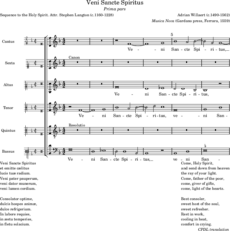 preview of first system of score