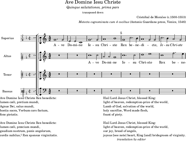 preview of first system of score
