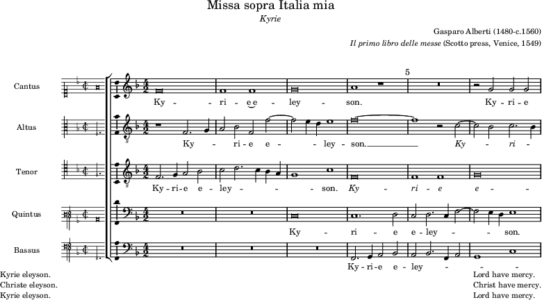 preview of first system of score